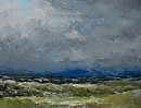 Балтика. Неспокойное море.2008г.холст,масло.20х30
