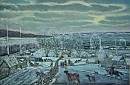 Родная улица 60х90 х/ м 1997