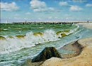 Камень на пляже