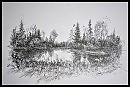 Лесное озеро