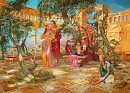 Соломон и Царица Савская(семейный портрет)