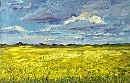 Подсолнух цветет (Этюд)
