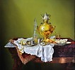 натюрморт с самоваром