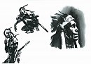 indian sketch