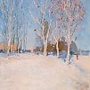 " Весна в Ходьково",80/80,холст/масло,2013г.