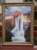Девушка и водопад
