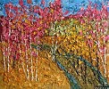 Картина Весенний пейзаж импрессионизм ART