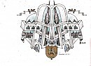 Имп-арт  композиция "Город-003"