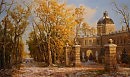первый снег.Гатчина