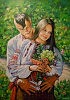 Молодята.