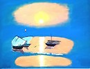 Морской пейзаж по мотивам картины Георгия Задорожнюка