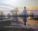 Картина маслом "ПОКРОВ НА НЕРЛИ" холст, масло. 45х55см. 2018г.