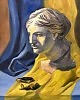Гипсовая голова.