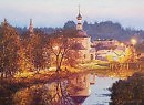 Осенний вечер в Суздале.