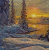 Морозное утро.
